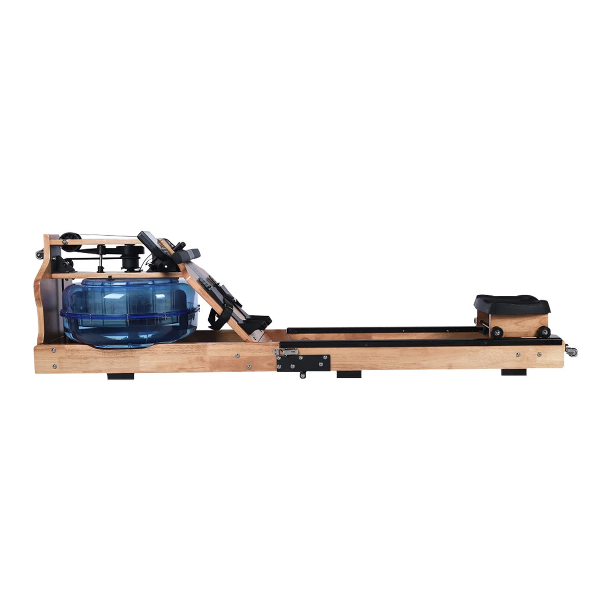 Water Rowing Machine with LED Display Foldable D419