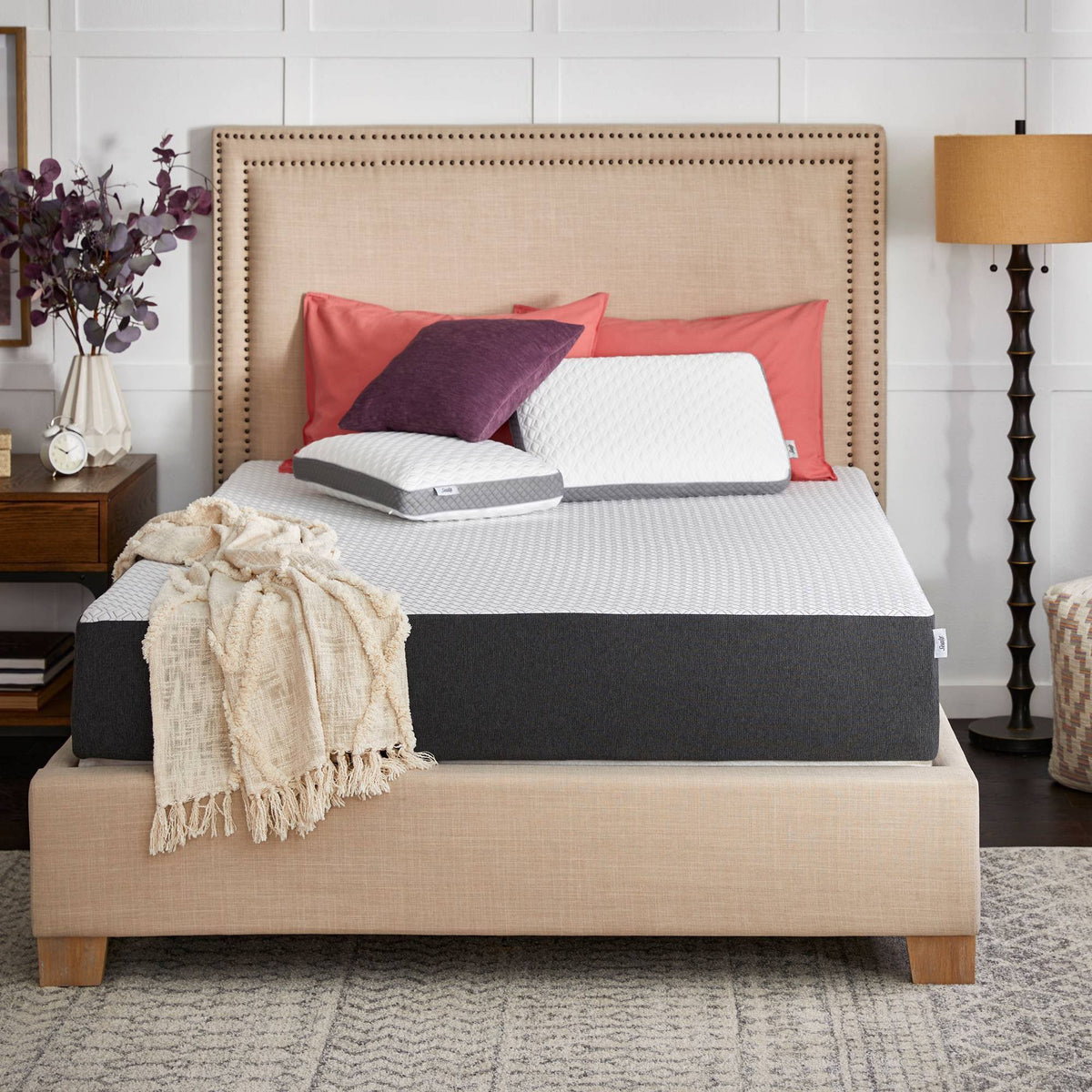 King Memory Foam Mattress-in-a-Box with Cool Clean Cover J188