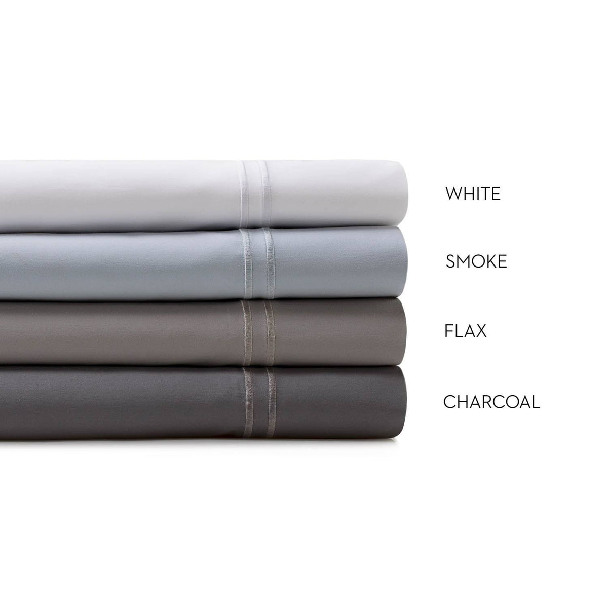 Queen Charcoal Supima Cotton Sheets P652