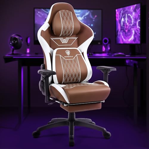 Big and Tall Black Pu Leather Gaming Chair with Footrest Z605
