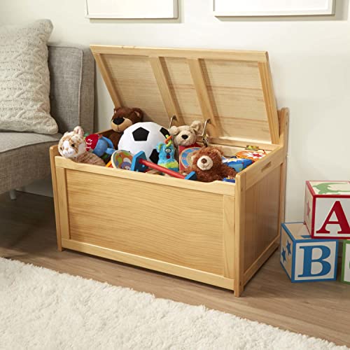 White Wooden Toy Chest L81520