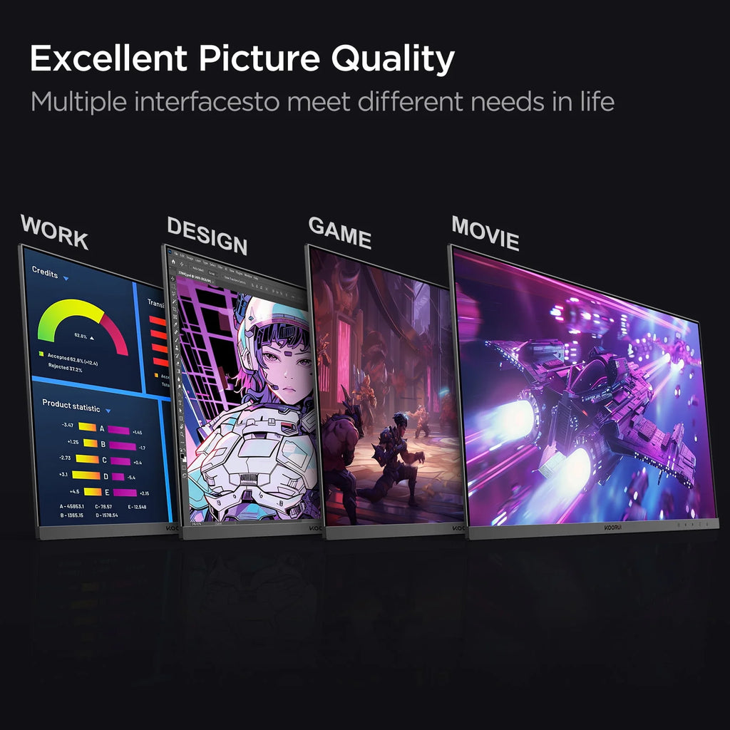 24 165Hz 1080P 1ms Ultra Slim Gaming Monitor M432383