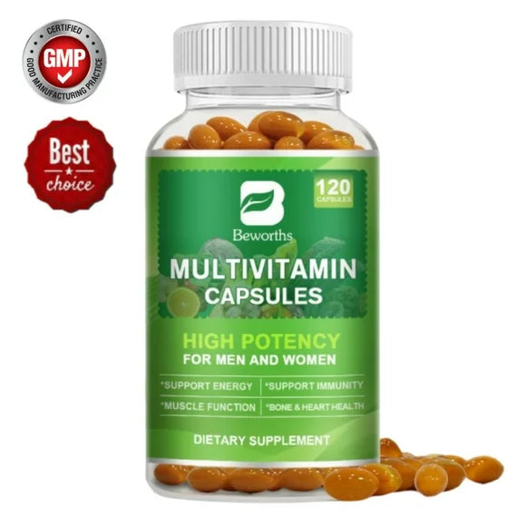 Multivitamin Capsules with Organic Multiminerals 120 Capsules F9522