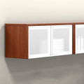 Wallmounted Cabinet with Silver Doors G2222