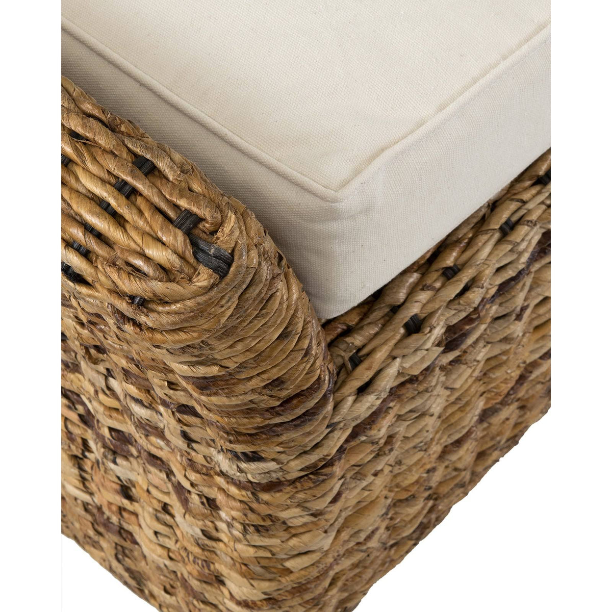 Brown Abaca Bench P1933