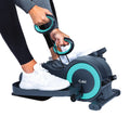 Seated Elliptical Pedal Exerciser with Resistance Bands Q7176