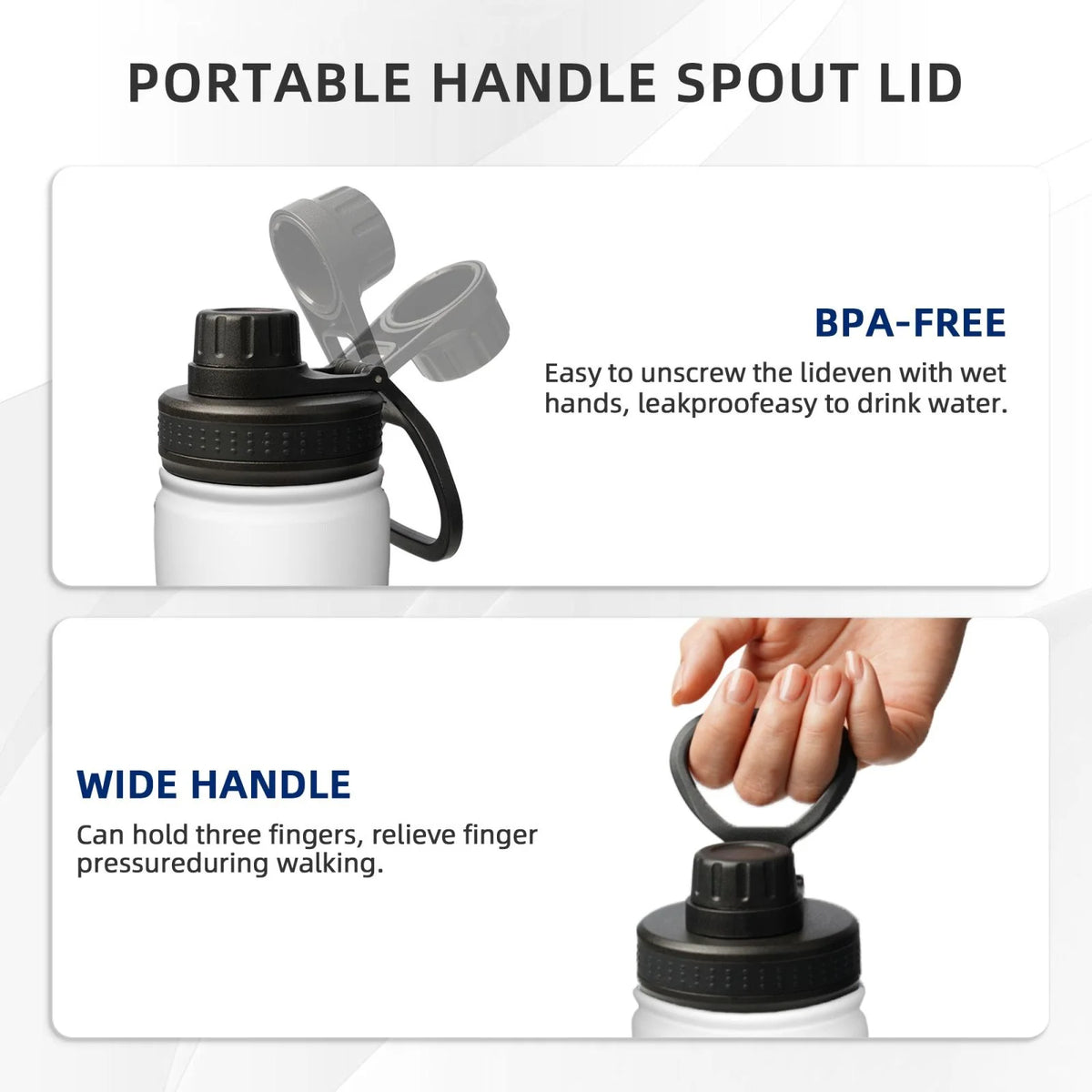 18OZ Insulated Stainless Steel Water Bottle Y465