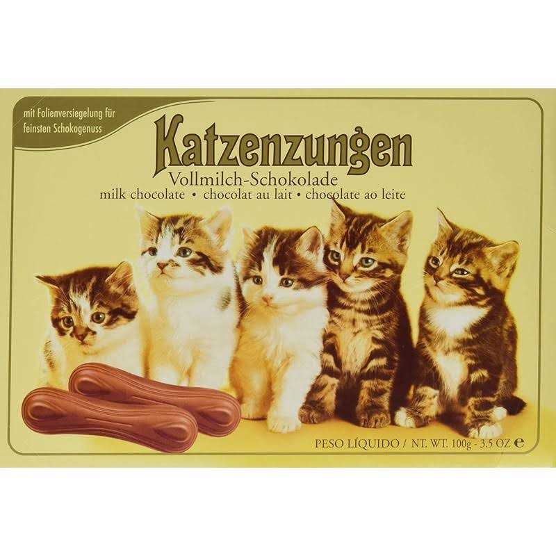 Chocolate Cat Tongues R9423