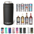 Stainless Steel Can Cooler for 12 oz & 16 oz Cans & Bottles K30374