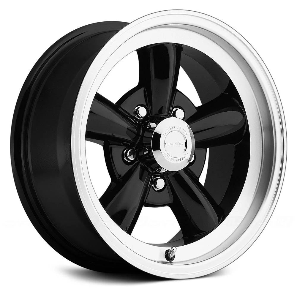 17x8 5x4.75 inch +0mm Gloss Black Wheel Rim I282423