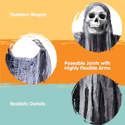 Halloween Hanging Grim Reaper Decorations D971625