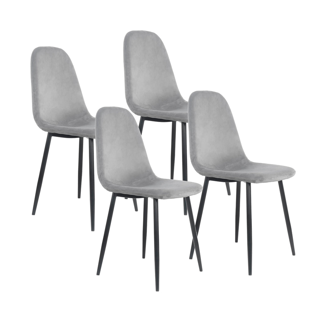 Velvet Dining Chairs Set Of 4 T9142