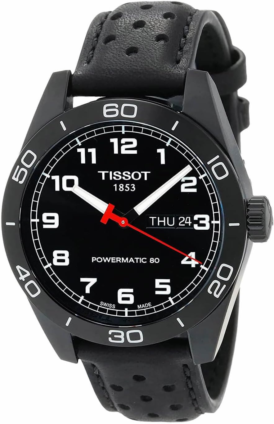 Black PVD Coating Stainless Steel Automatic Watch V8241