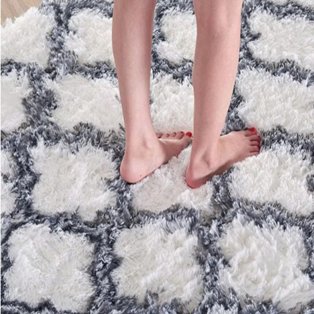 Soft Velvet Area Rug E77797
