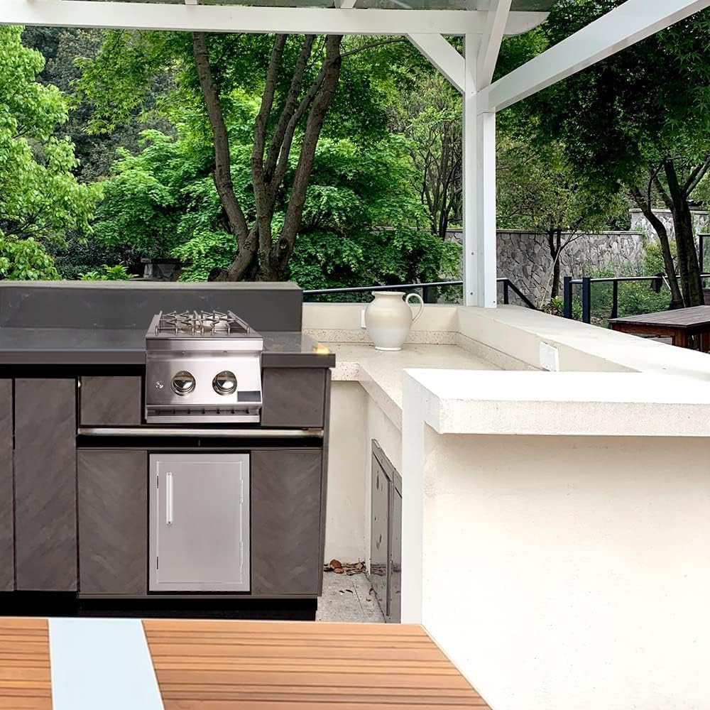 304 Stainless Steel Single Gas Grill Door X72650