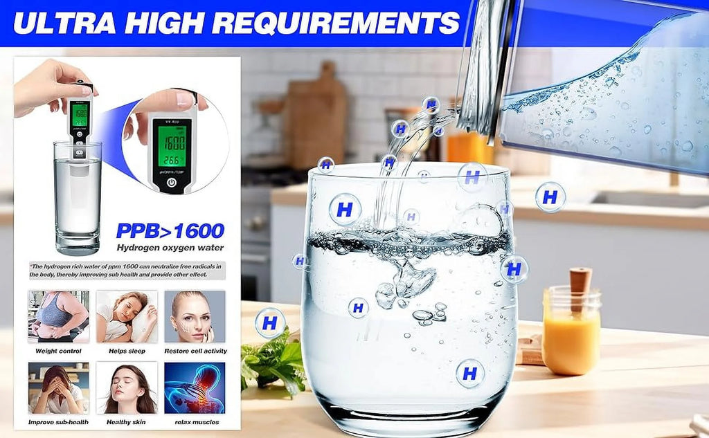 Portable Hydrogen Water Generator Alkaline Maker L570538