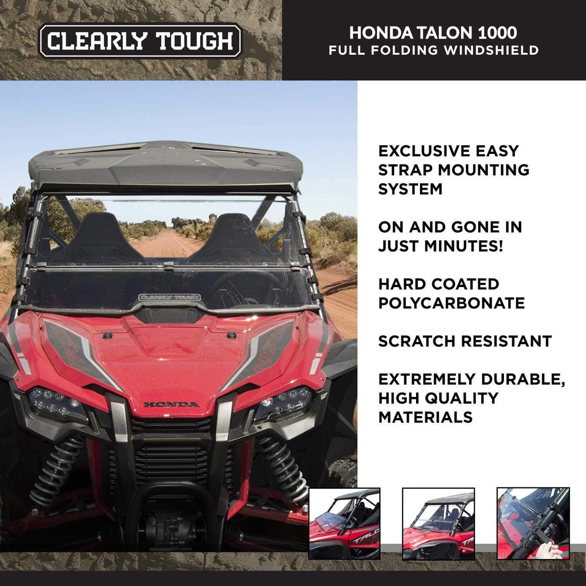 Full Folding Windshield D473