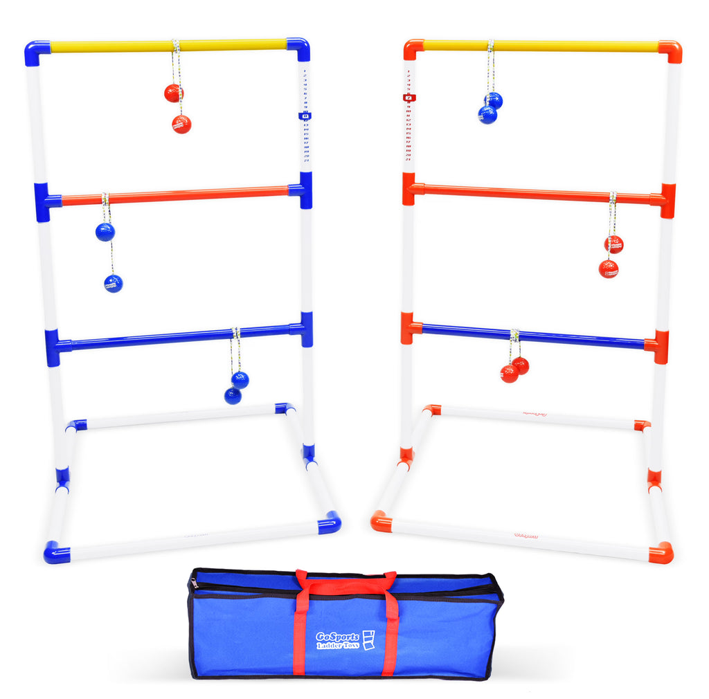 Ladder Toss Game Set with 6 Bolos and Carrying Case T8646