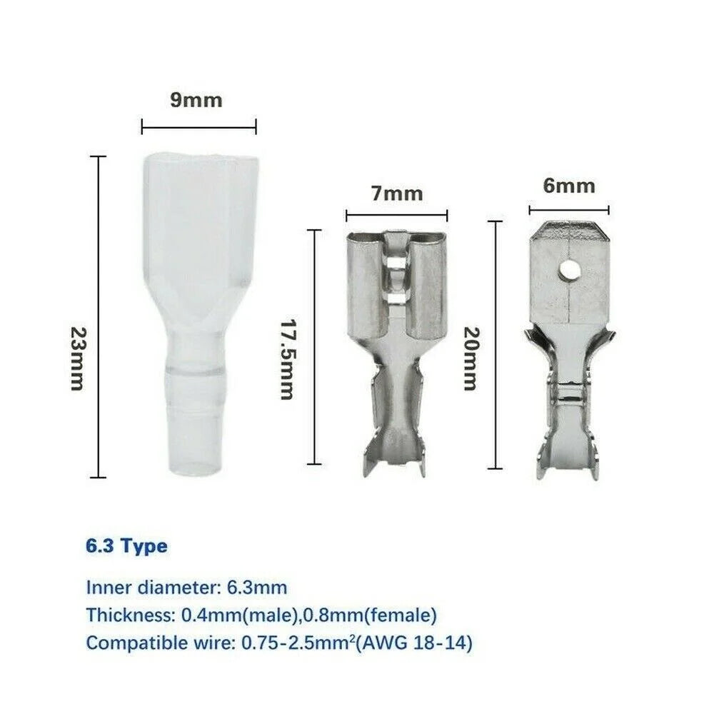Crimp Terminals Kit 900PCS A370