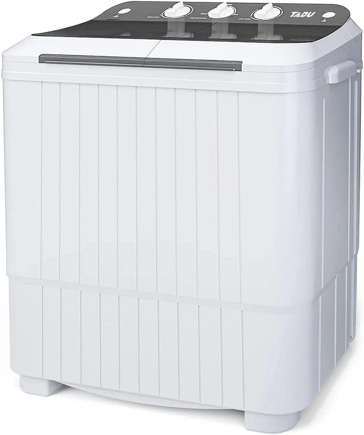 16.5lbs Compact Twin Tub Portable Washing Machine D377