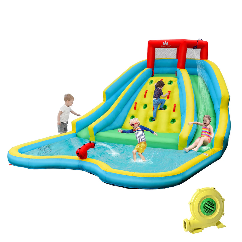 Inflatable Bouncy Splash Pool Climbing Wall O371