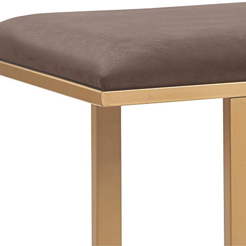 Dark Grey Velvet Bedside Bench G743