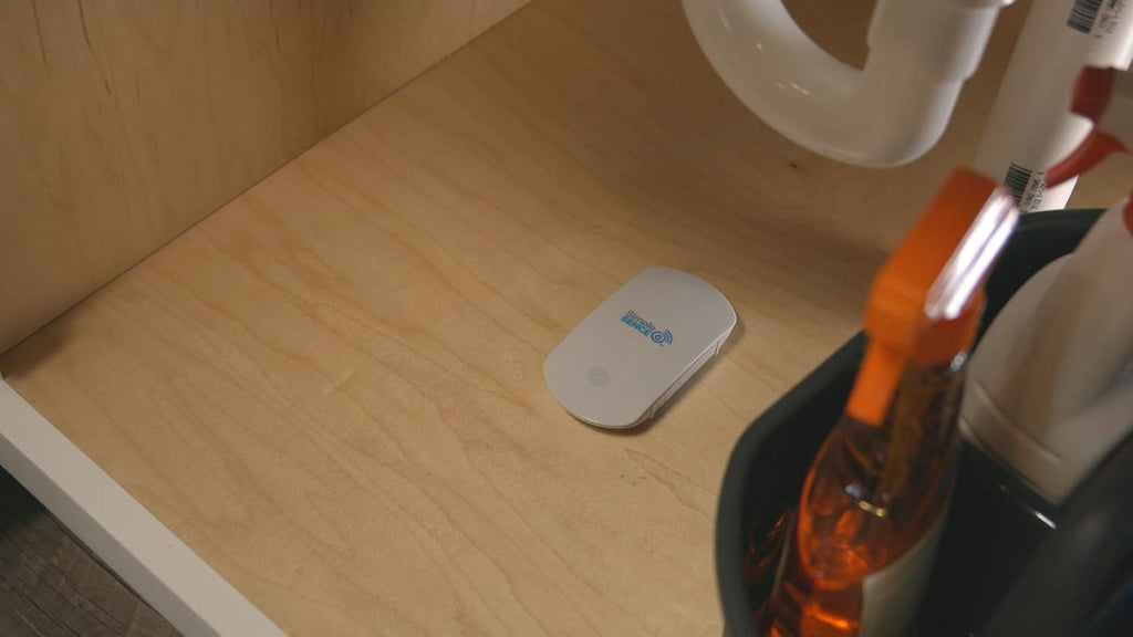 Smart WiFi Water Leak and Freeze Detector with Audible Alarm (1 Pack) K6402
