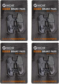 Front Semi-Metallic Brake Pad Set 4 Pack L1768
