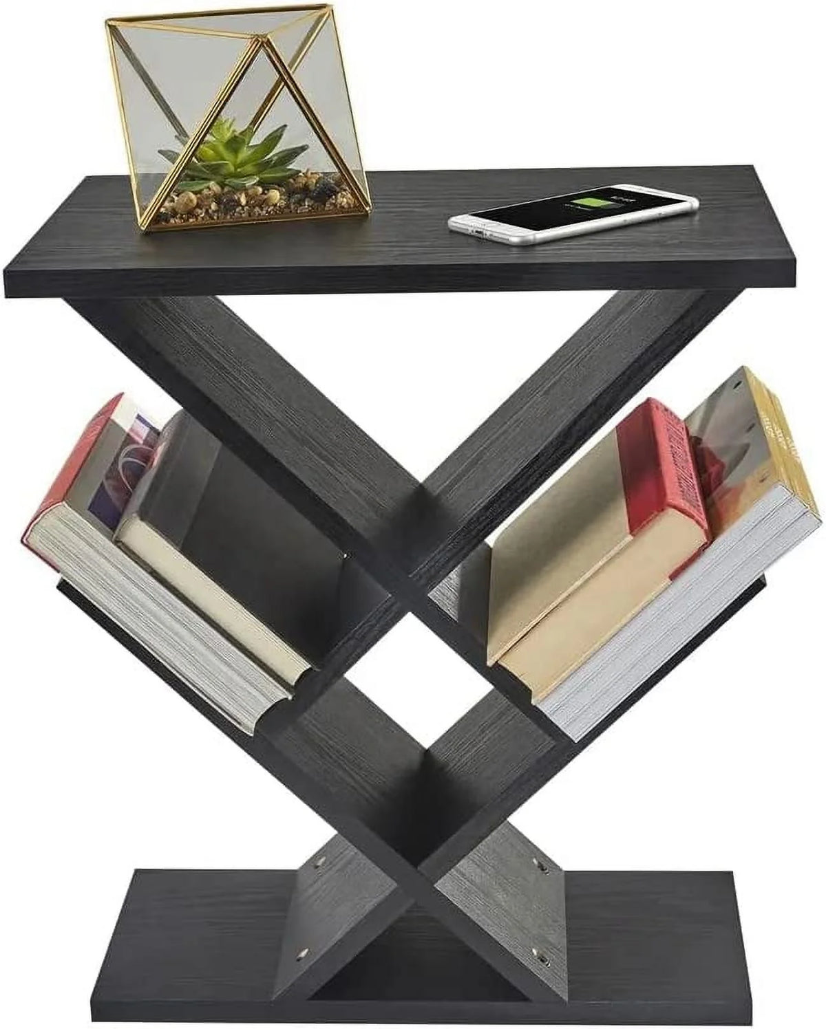 Black Storage Side Table N417511