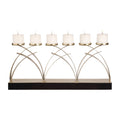 Antiqued Silver Candelabra T908653