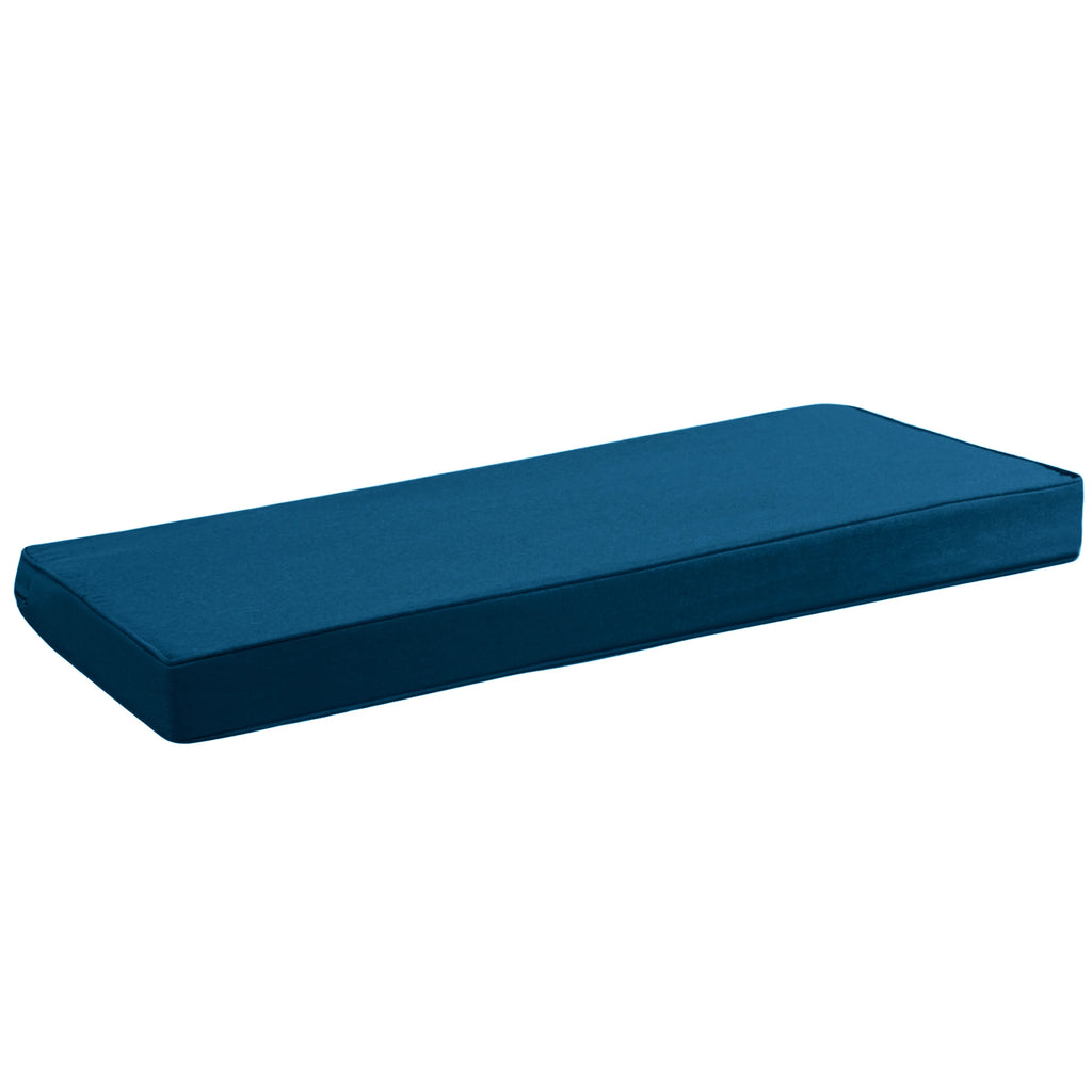 Teal Outdoor Patio Bench Foam Cushion N85857