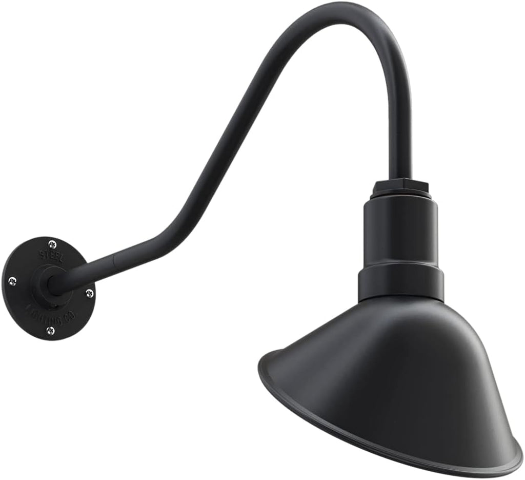 9 inch Dome 11 inch Straight Arm Sign Light F261