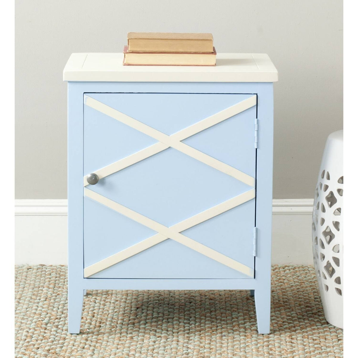Light Blue Side Cabinet L545