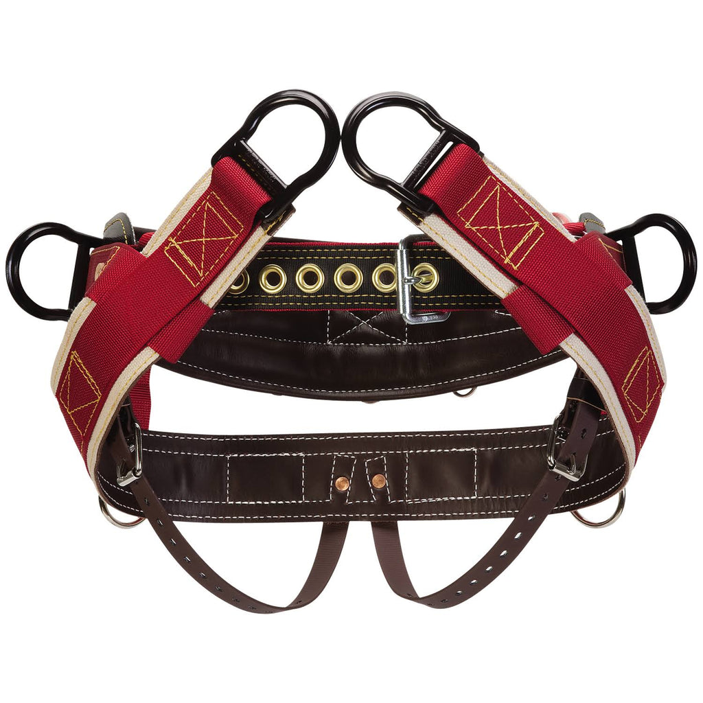 Saddle with Heavy-Duty Coated Webbing Leg Straps F202198