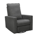 Charcoal Swivel Glider Power Recliner P411161