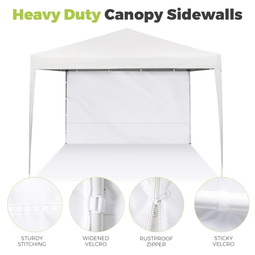 10x10 Pop Up Canopy Sidewalls 300D Waterproof W77784