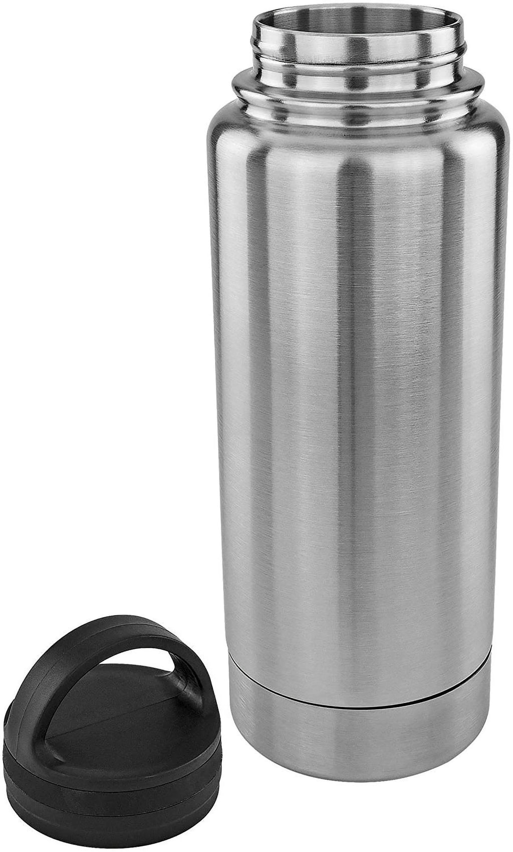 Silver 12 Ounce Stainless Steel Diversion Safe Bottle Z432455