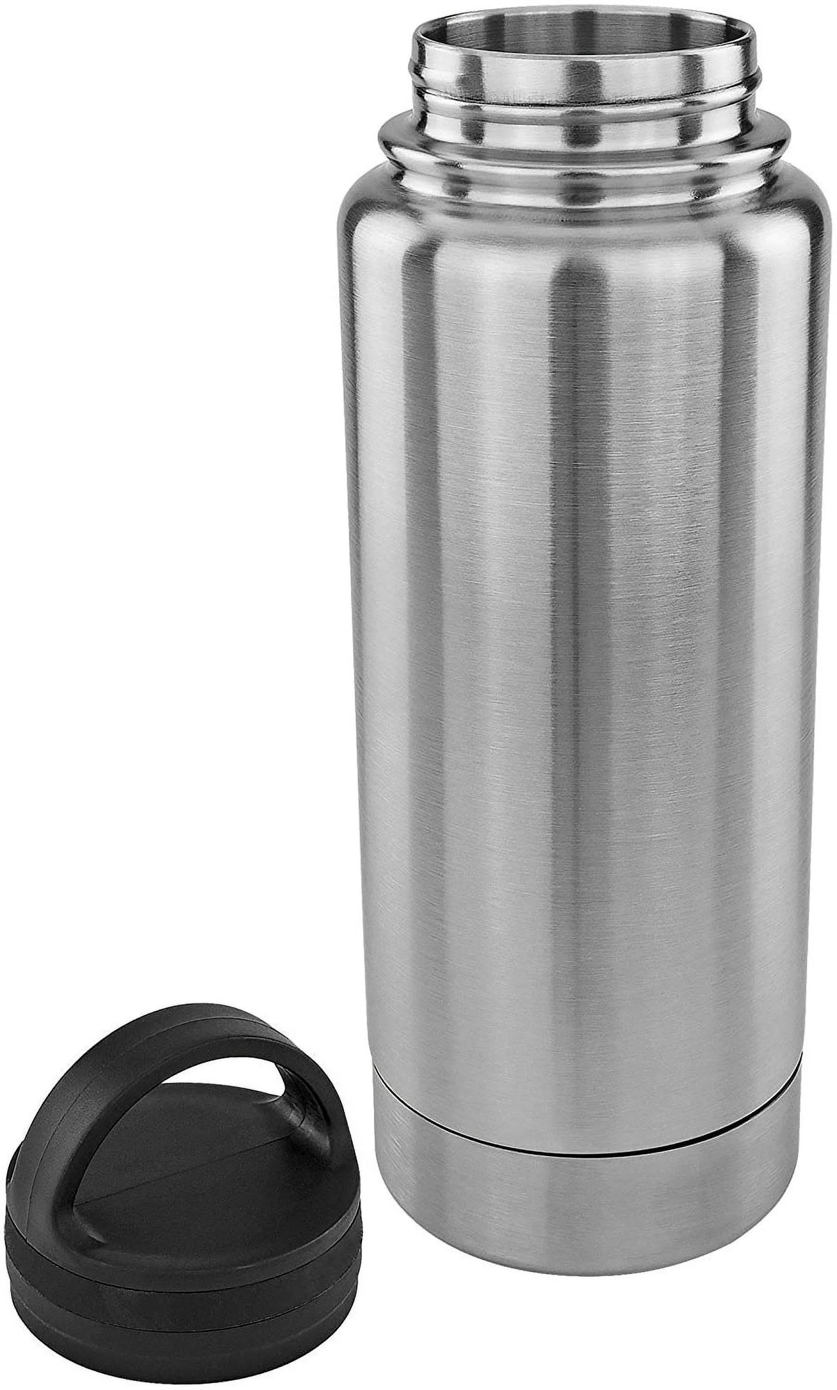 Silver 12 Ounce Stainless Steel Diversion Safe Bottle Z432455