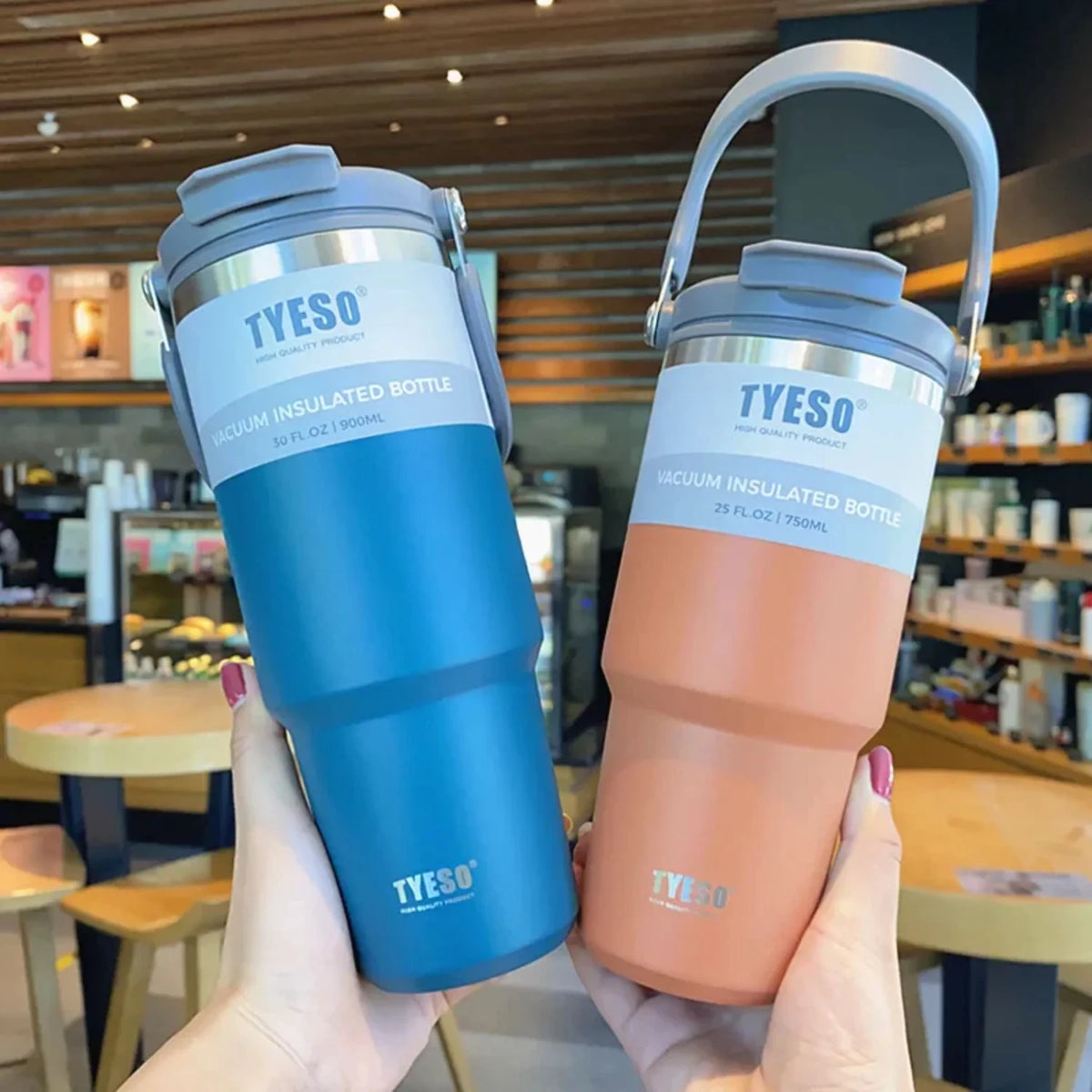 Stainless Steel Vacuum Flask Travel Mug F3669