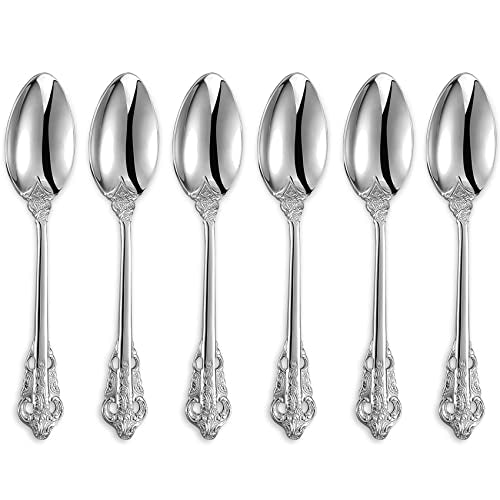 6 Pieces 5.1-Inch Stainless Steel Espresso Spoons Set A8103