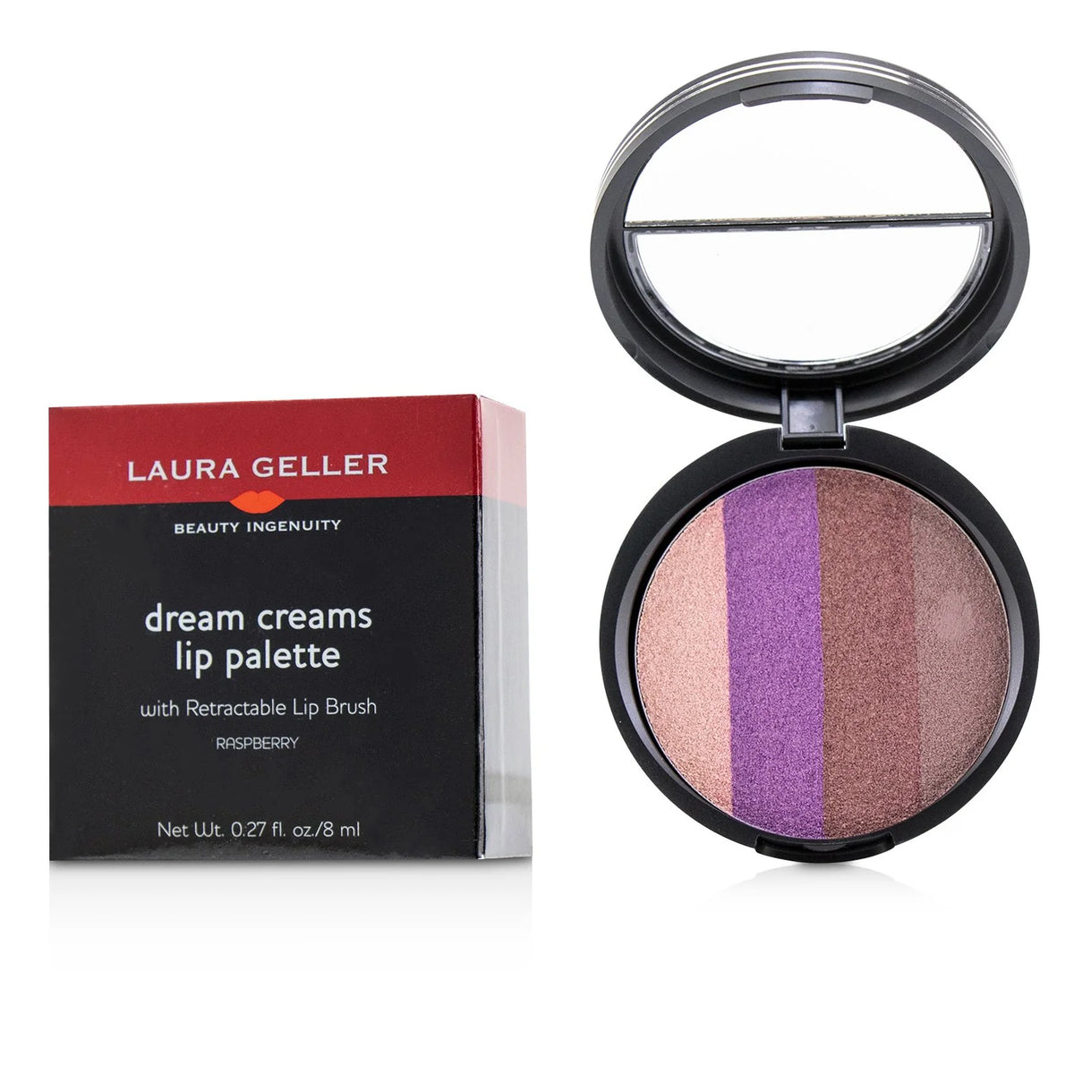 Dream Creams Lip Palette With Retractable Lip Brush 8ml F3369
