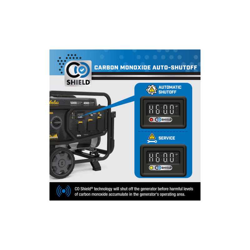 Portable Generator with CO Shield S30701