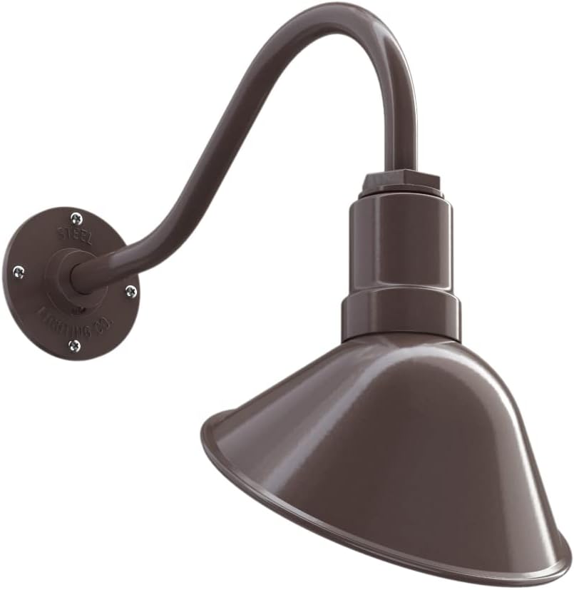 9 inch Dome 11 inch Straight Arm Sign Light F261
