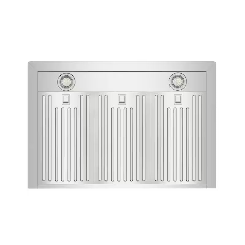 36 in. 380 CFM Ducted Wall Mount Range Hood with Light in Stainless Steel P506