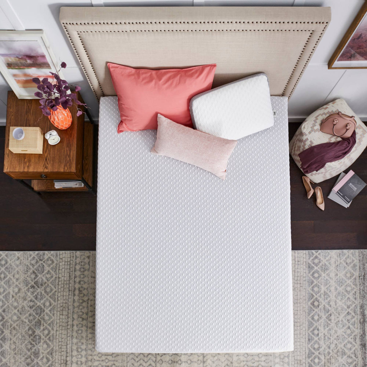 King Memory Foam Mattress-in-a-Box with Cool Clean Cover J188