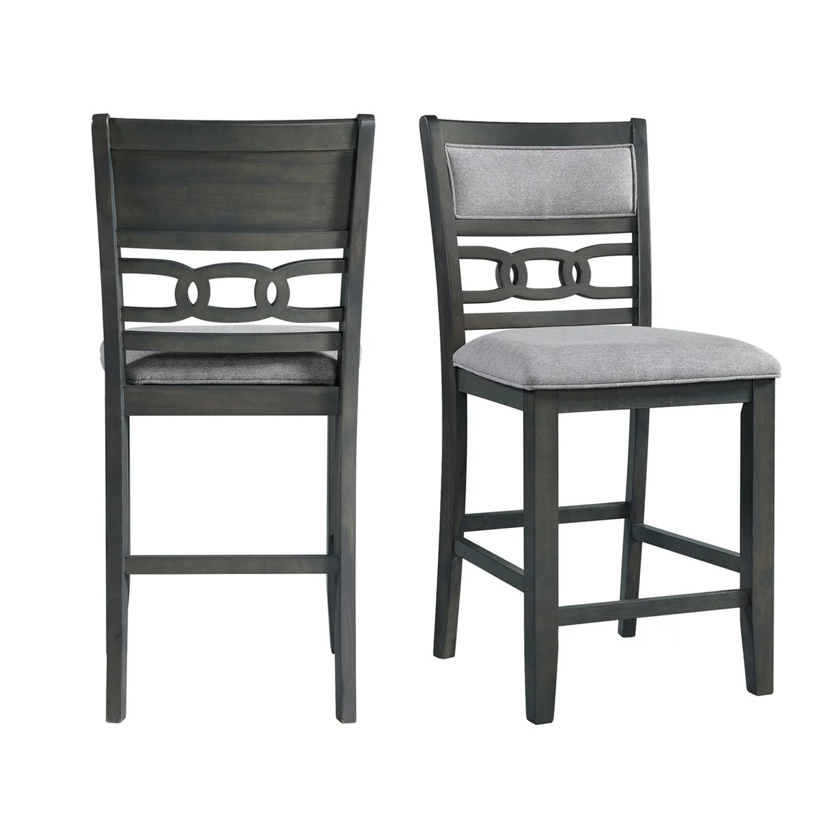 Gray Counter Height Side Chair Set O863318