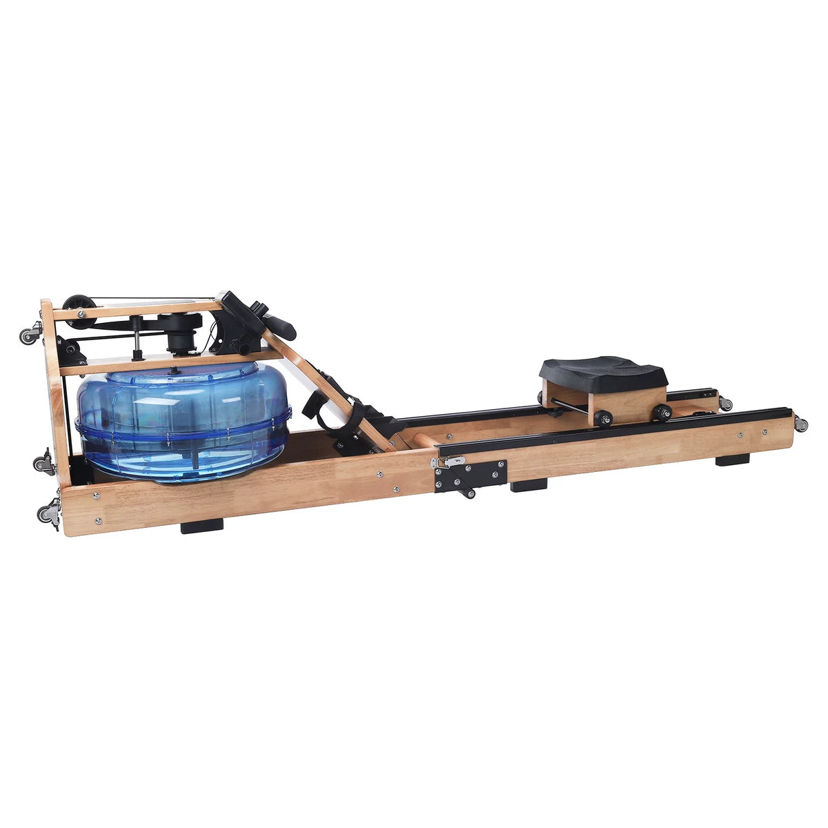 Water Rowing Machine with LED Display Foldable D419