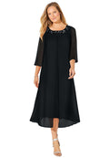 Midnight Dazzle Mesh Flyaway Dress S293