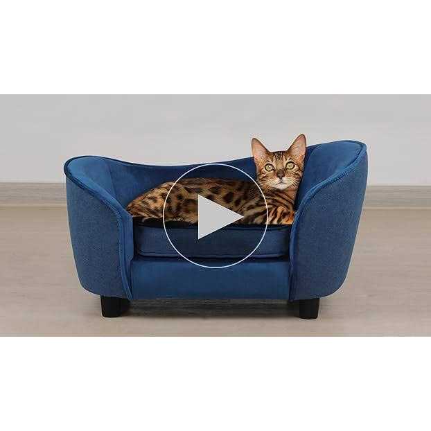 Velvet Washable Pet Bed Sofa P652364