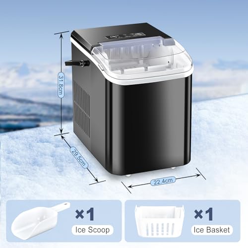 Countertop Portable Ice Maker with Carry Handle K4802